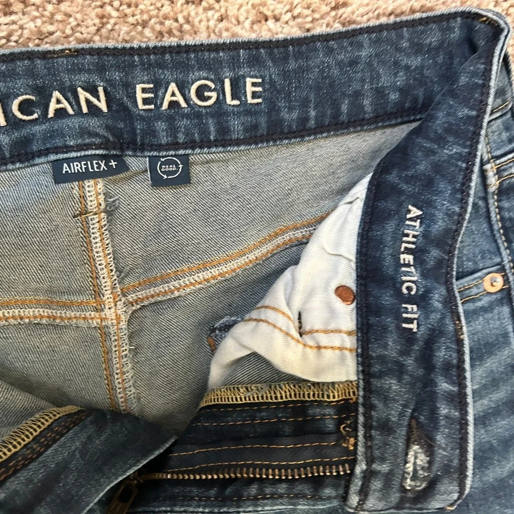 American Eagle I Athletic Fit‎ Men's Blue Denim Jeans Airflex+ I Size 30 x32